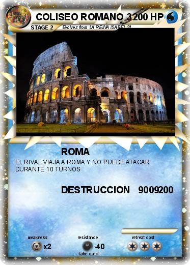 Pokemon COLISEO ROMANO 3