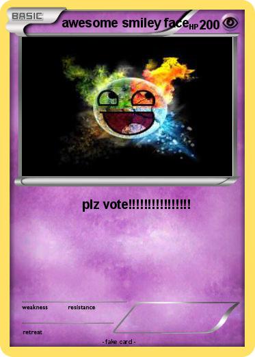 Pokemon awesome smiley face