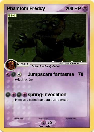 Pokemon Phamtom Freddy