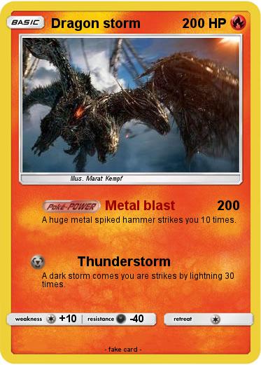 Pokemon Dragon storm
