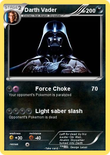 Pokemon Darth Vader