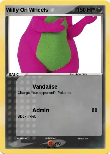 Pokemon Willy On Wheels