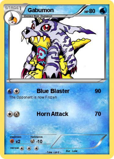 Pokemon Gabumon