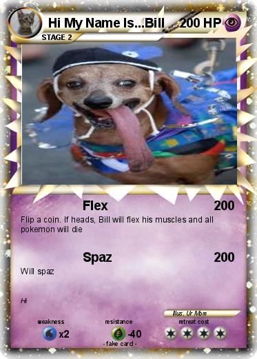 Pokemon Hi My Name Is...Bill