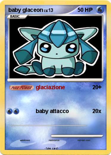 Pokemon baby glaceon