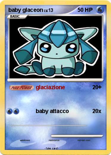 Pokemon baby glaceon