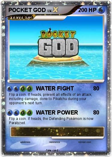 Pokemon POCKET GOD