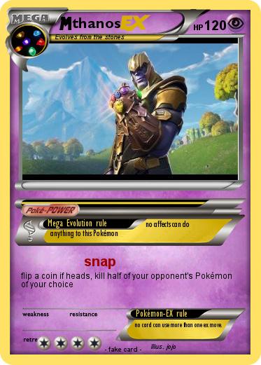 Pokemon thanos