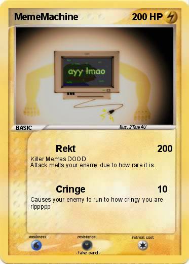 Pokemon MemeMachine