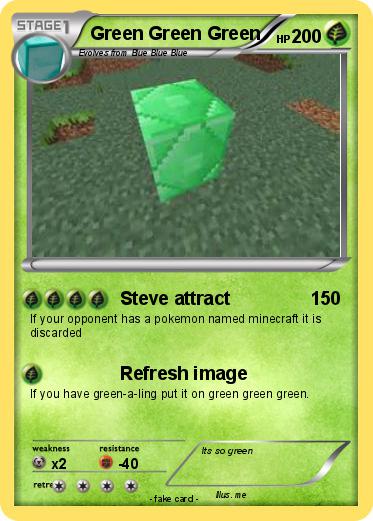 Pokemon Green Green Green