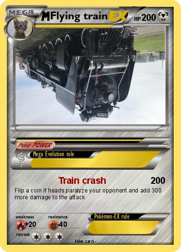 Pokemon Flying train