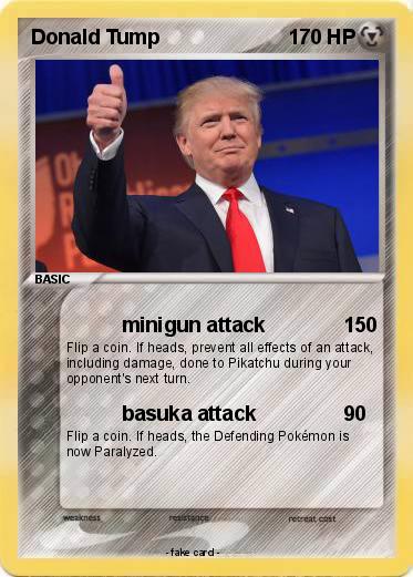 Pokemon Donald Tump