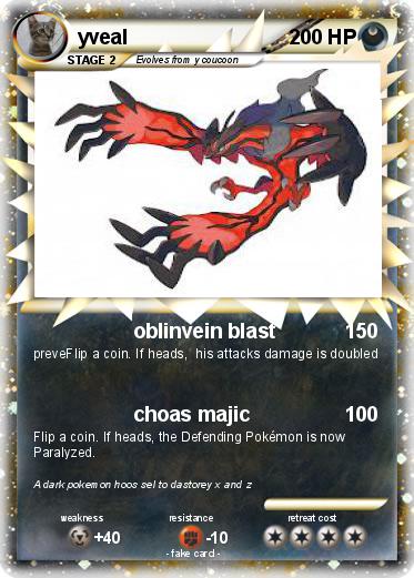 Pokemon yveal