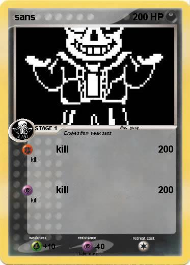 Pokemon sans