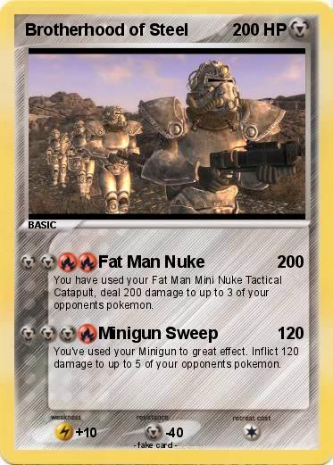 Pokemon Brotherhood of Steel