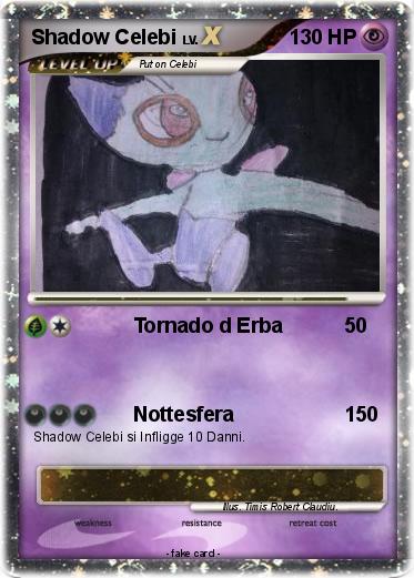 Pokemon Shadow Celebi
