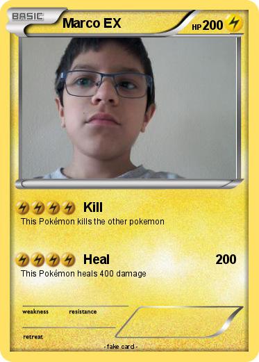 Pokemon Marco EX