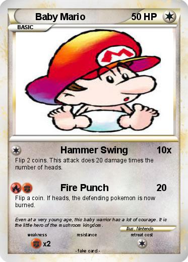 Pokemon Baby Mario