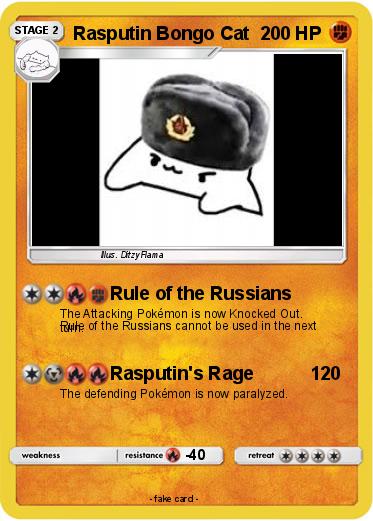 Pokemon Rasputin Bongo Cat