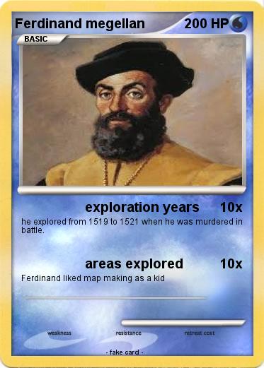 Pokemon Ferdinand megellan