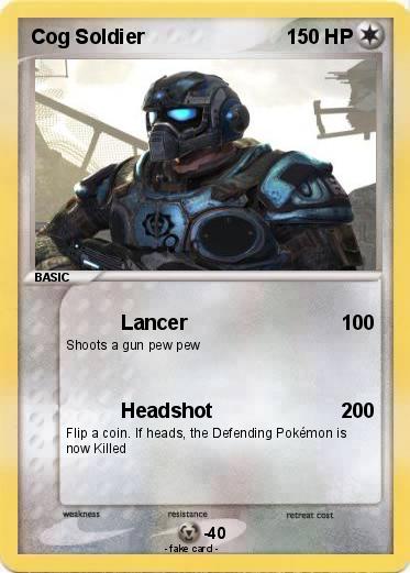 Pokemon Cog Soldier