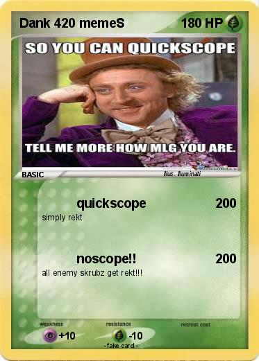 Pokemon Dank 420 memeS