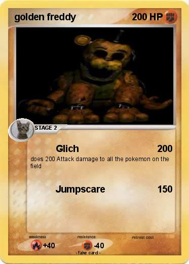 Pokemon golden freddy