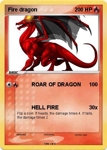 Pokemon Fire dragon