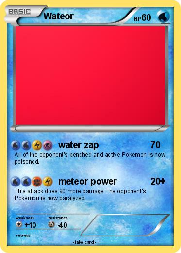 Pokemon Wateor