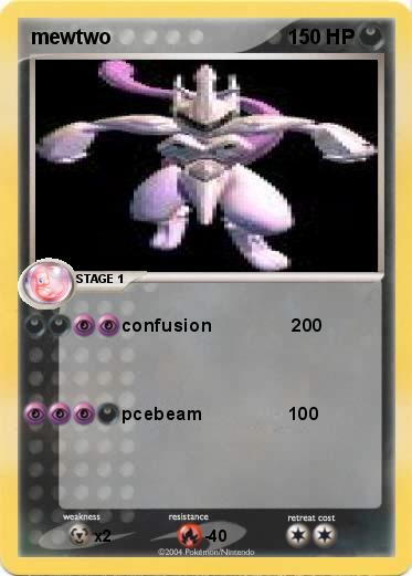 Pokemon mewtwo