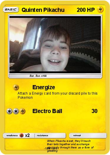 Pokemon Quinten Pikachu