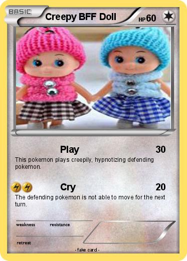 Pokemon Creepy BFF Doll
