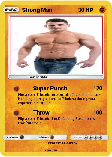 Pokemon Strong Man