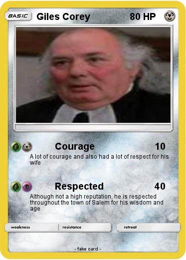 Pokemon Giles Corey