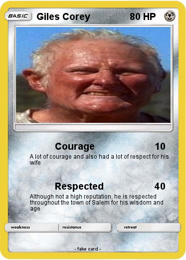 Pokemon Giles Corey