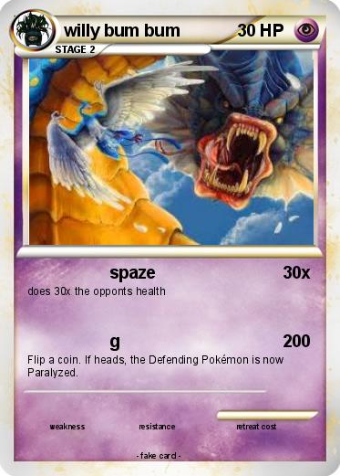 Pokemon willy bum bum