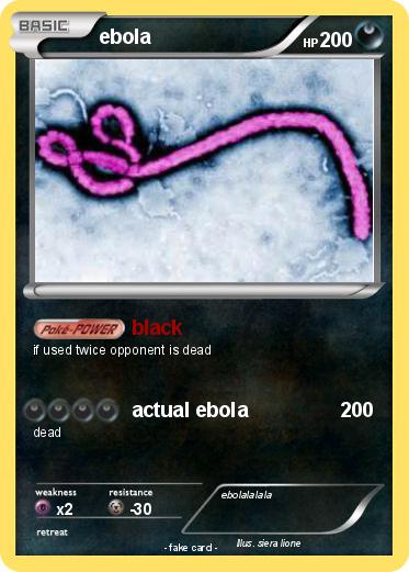 Pokemon ebola