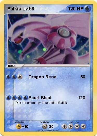 Pokemon Palkia Lv.68