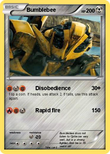 Pokemon Bumblebee