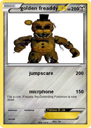 Pokemon golden freaddy