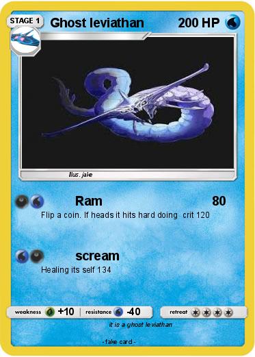 Pokemon Ghost leviathan
