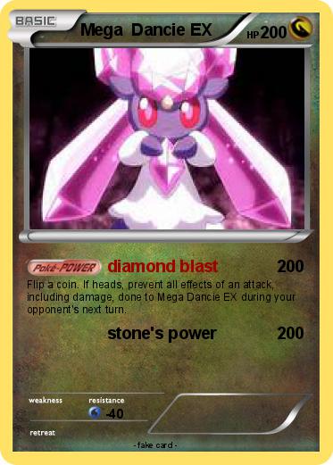 Pokemon Mega  Dancie EX
