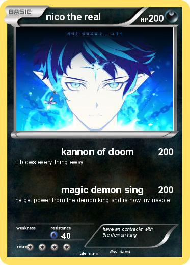 Pokemon nico the real