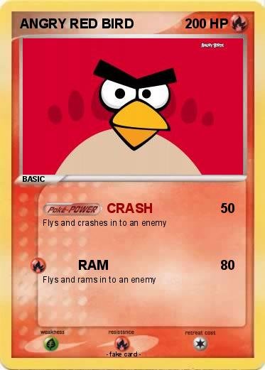 Pokemon ANGRY RED BIRD