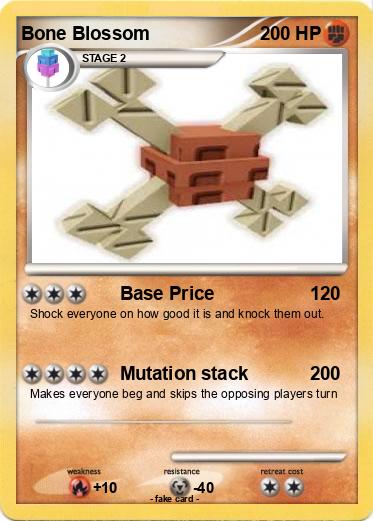 Pokemon Bone Blossom