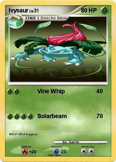 Pokemon Ivysaur