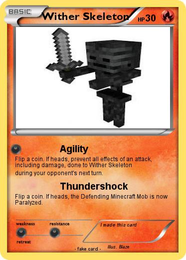 Pokemon Wither Skeleton 158