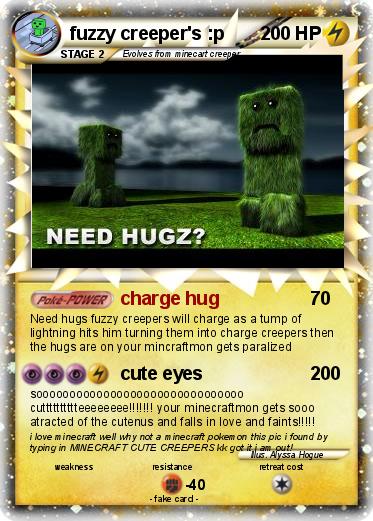Pokemon fuzzy creeper's :p