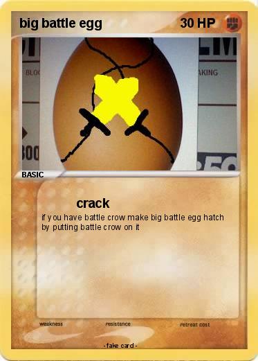 Pokemon big battle egg