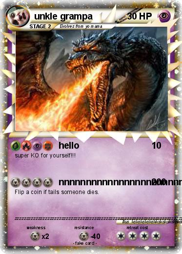 Pokemon unkle grampa